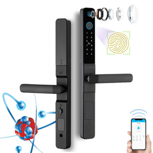 Elock ES264 smart door handle serrure de porte intelligente lectronique tuya code password biometric fingerprint smart lock