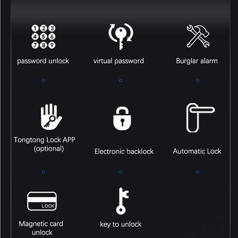 Newest Biometric Safety Rfid Electronic Deadbolt Lock Smart Fingerprint Cabinet Lock