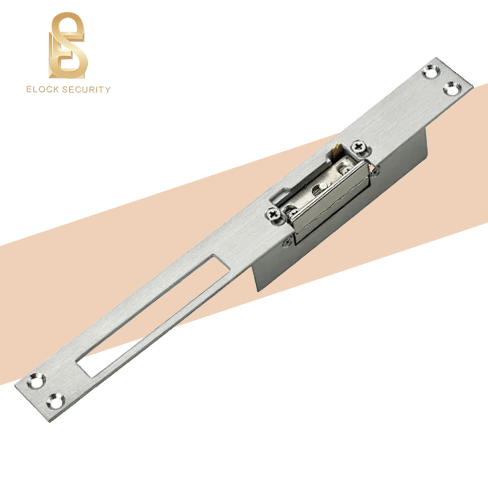 ES250KA electric strike 24v plate High security mortise lock with deadbolt stainless steel plate electric lock strike