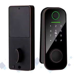 Elock E227 Keyless Entry anti prying Keypad TTlock app Automatical Smart Dead bolt Lock zamok Deadbolt Lock