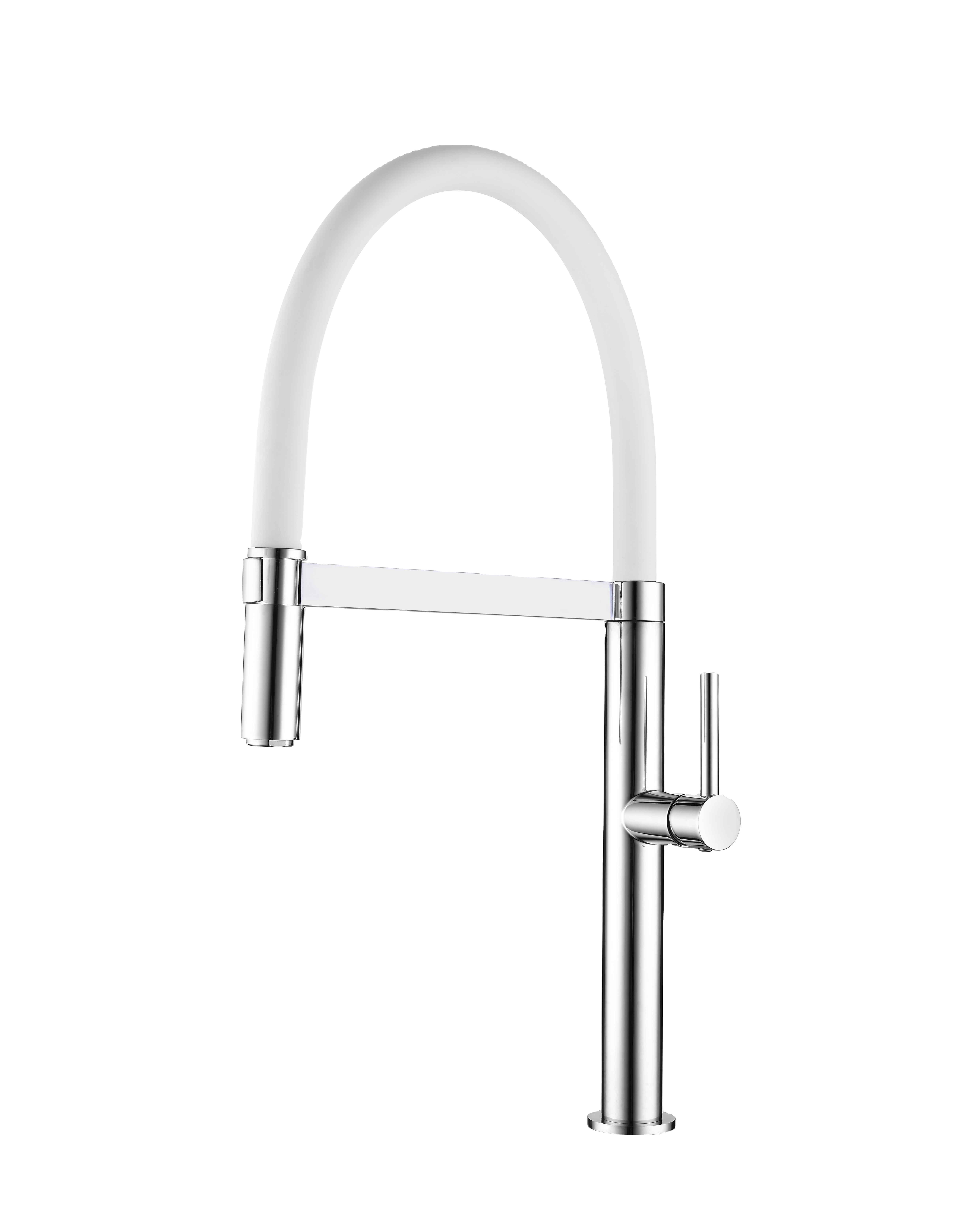 Top sell new design kitchen faucet brass faucet sink faucet with silicon tube colorful tap