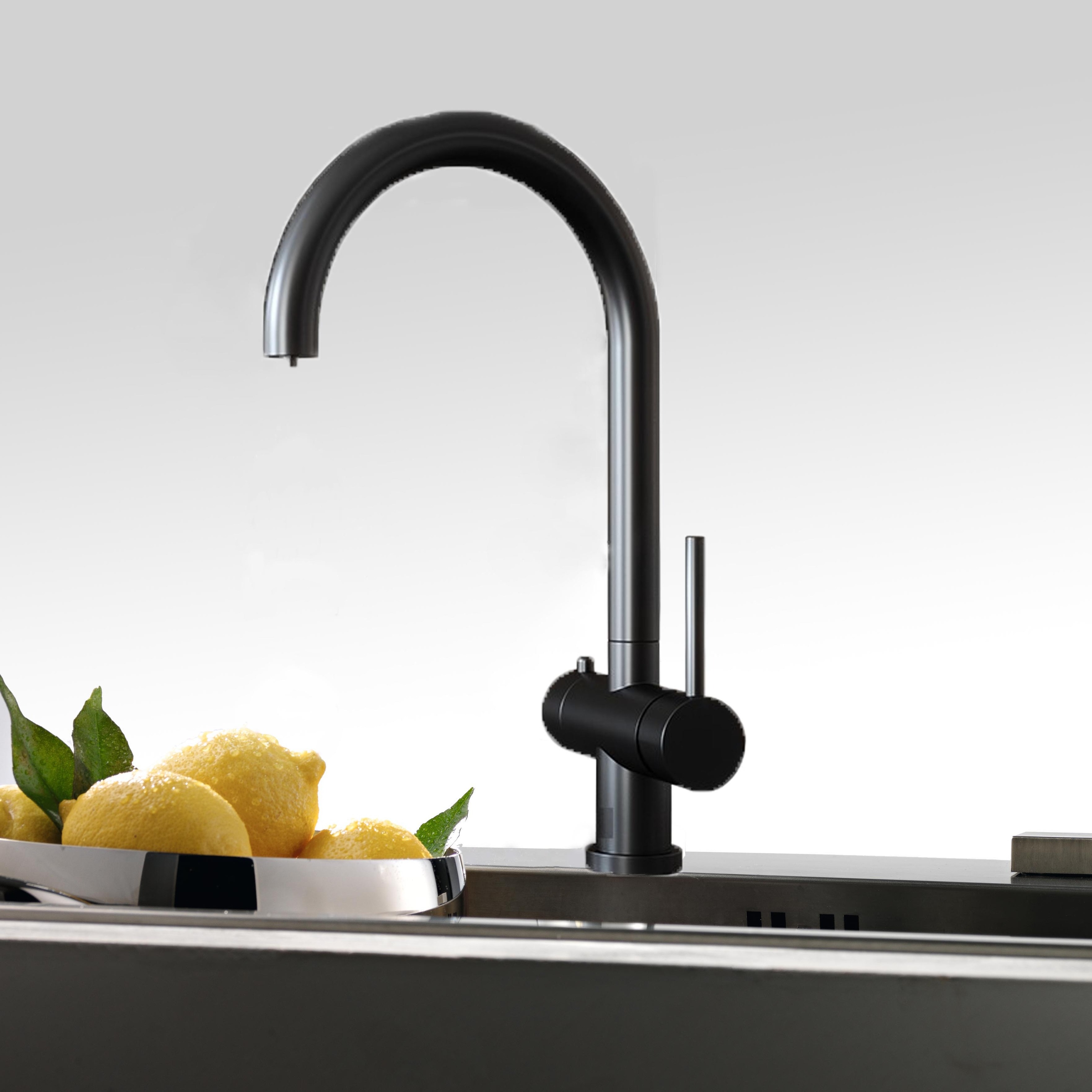 High quality multifunctional boiling water tap kitchen faucet matt black