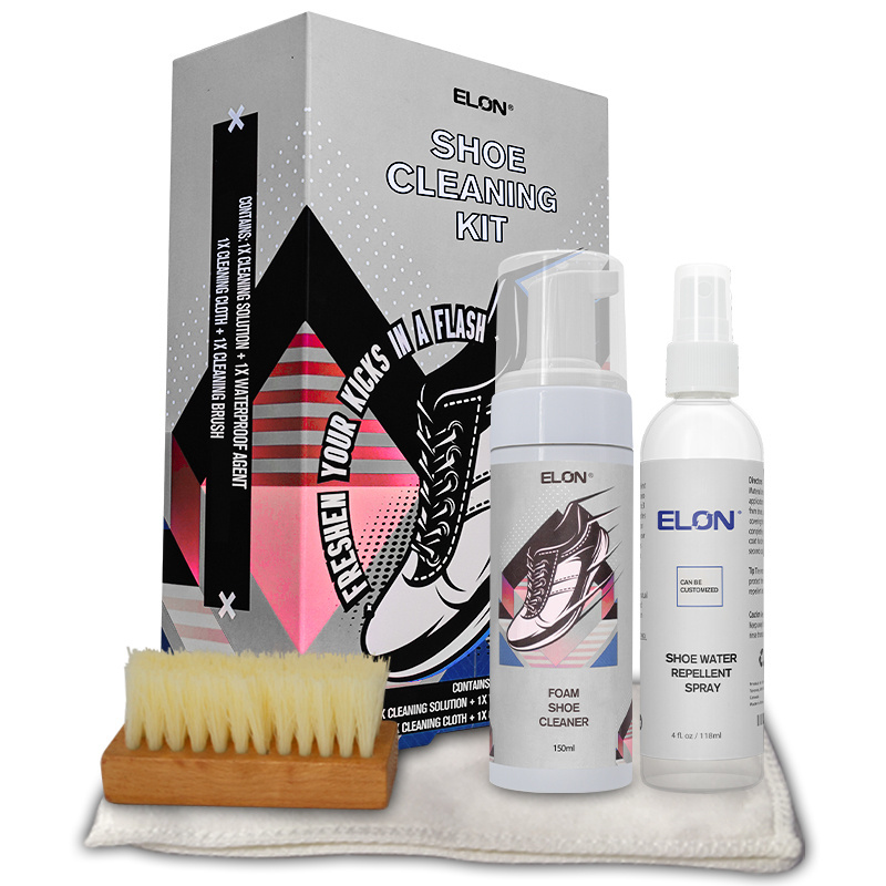 Wholesale waterproof spray shoe polish cleaner care kit shoe care & services for sneaker