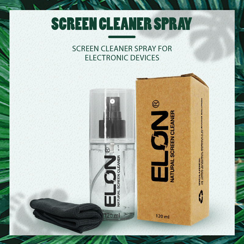 OEM Design Package phone computer TV screen  cleaning kit spray 100%Natural ingredients formula liquid laptop cleaner se