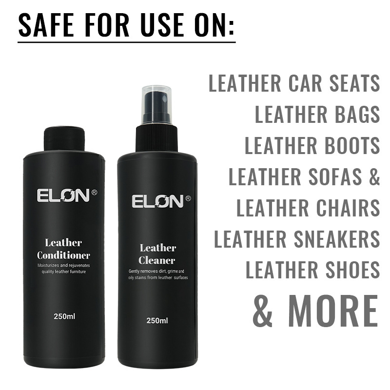 Professional leather care products leather cleaner luxury handbag clean leather naturally care kit for sofa