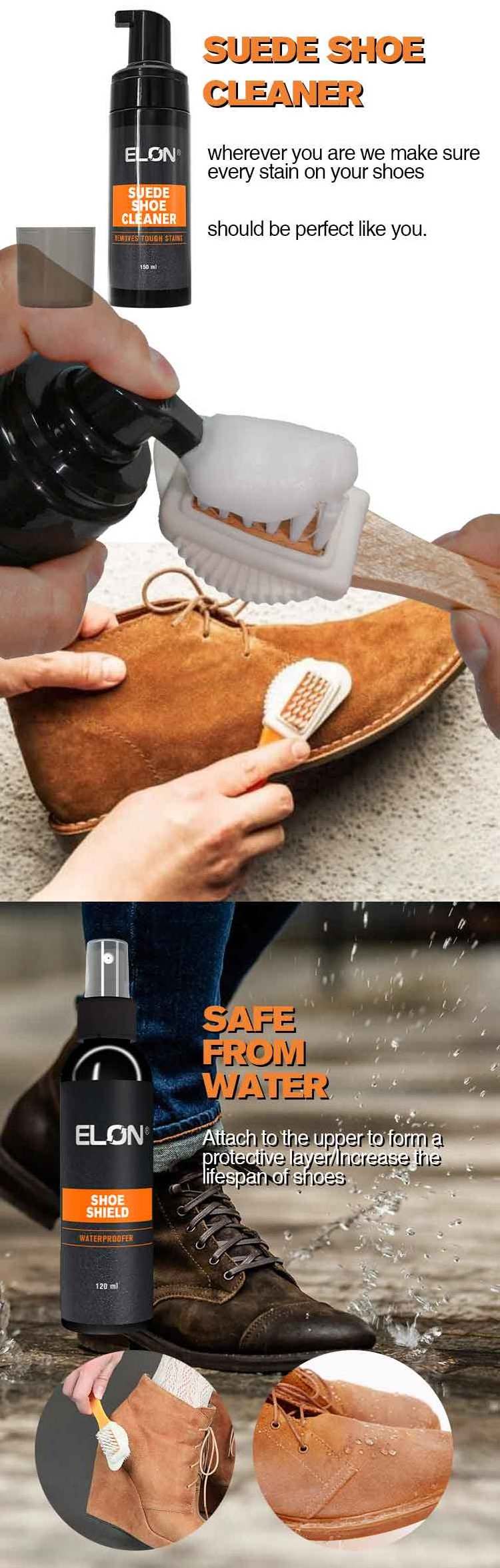 High quality shoe polish cleaner sneaker care with cleaning towel and brush private label shoe cleaner