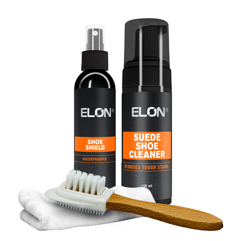 High quality shoe polish cleaner sneaker care with cleaning towel and brush private label shoe cleaner