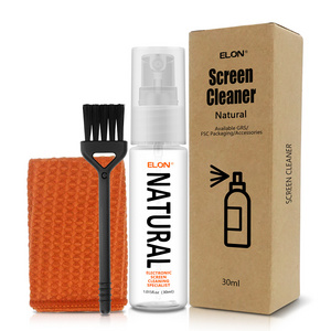 OEM digital device Tablet laptop Touch screen cleaner Mist natural mobile cell phone cleaning Microfiber cleaner spray