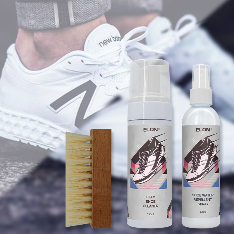 Wholesale waterproof fragrance spray shoe polish cleaner care kit for Cleaning Sneakers, Tennis Shoes, Canvas