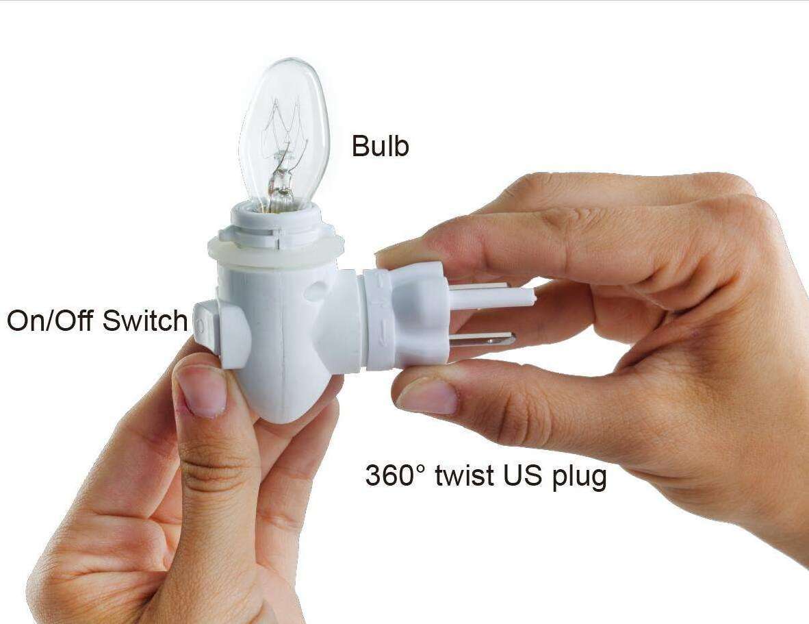 Manufacture Price candle warmer wholesale lamp bed lamp night light plug in night light