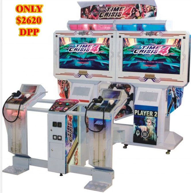 Time Crisis 4-Booth Gun Shooting Games/ Arcade Shooting maximum tune arcade game machine