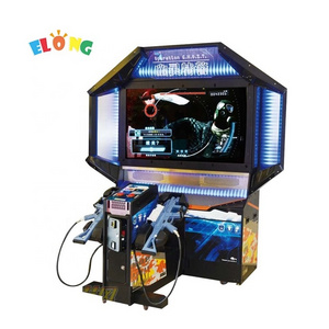 Hotsale Arcade video shooting game machine 55 LCD Operation Ghost Gun Shooting Game Machine for sale