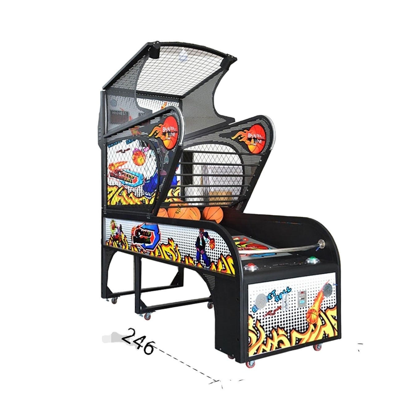 Super slam dunk basketball game machine street basketball arcade game machine