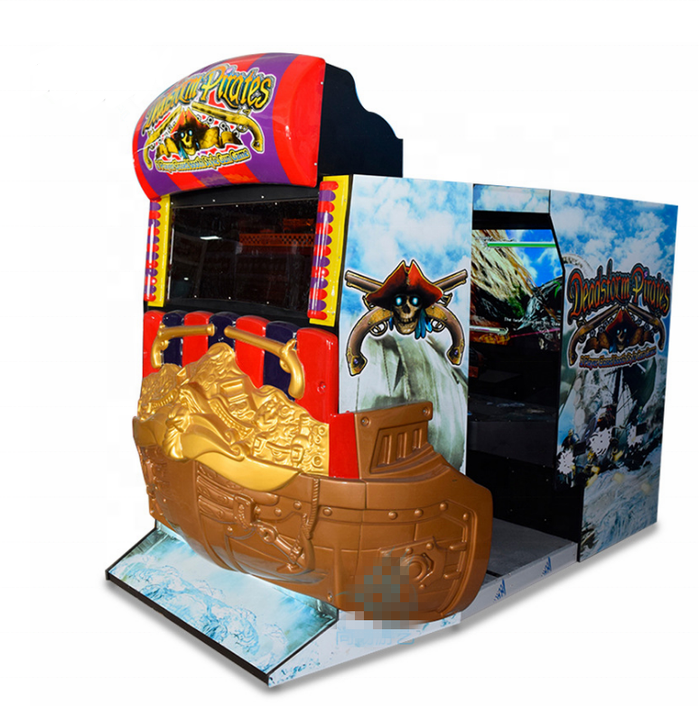 Coin Operated Dead Storm Pirates Gun Arcade Simulator Infrared Shooting Game Machines For Sale