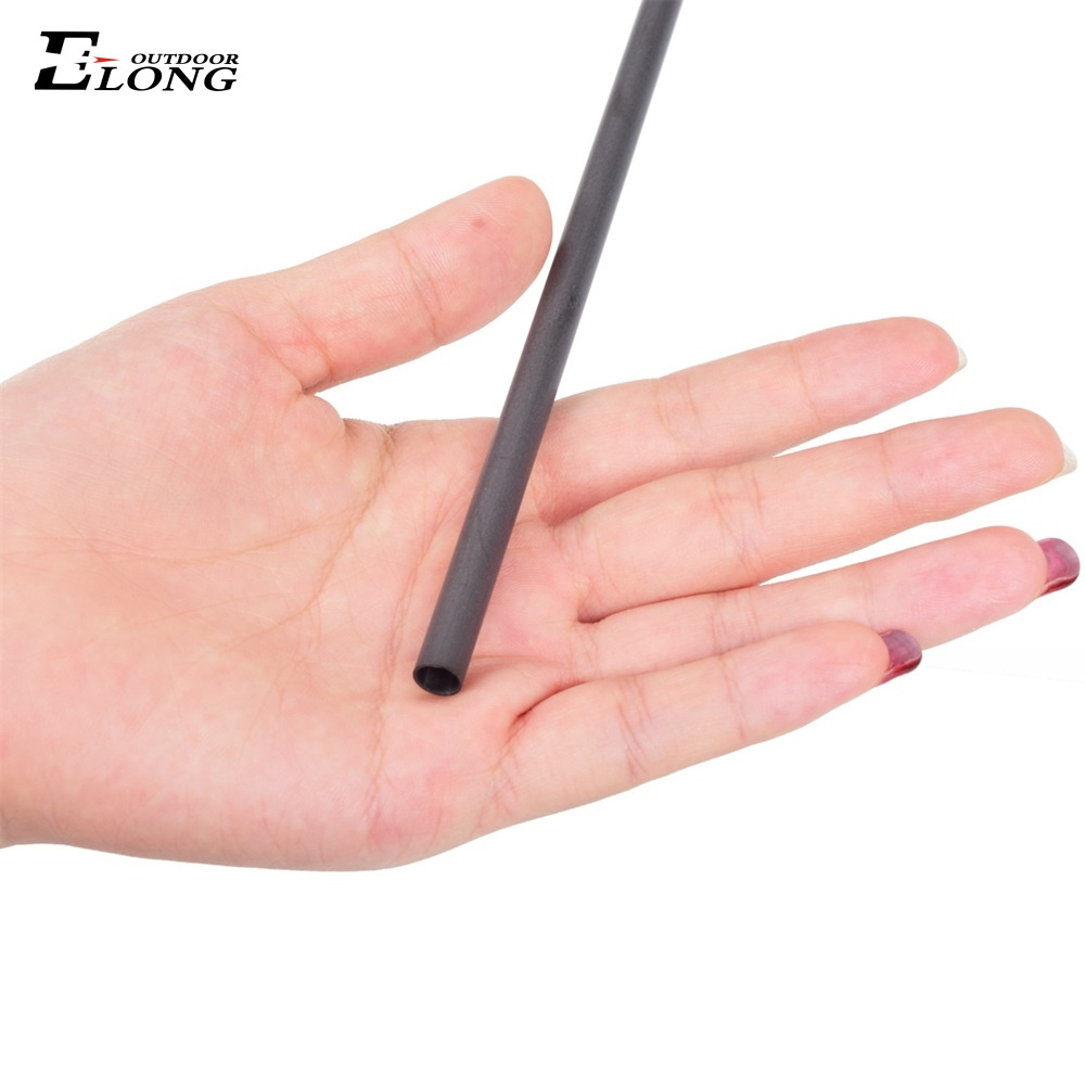 ELONG Pure Carbon Arrow Shafts Archery ID6.2mm SP250-700 Compound Recurve Bow DIY Custom Arrow Shaft