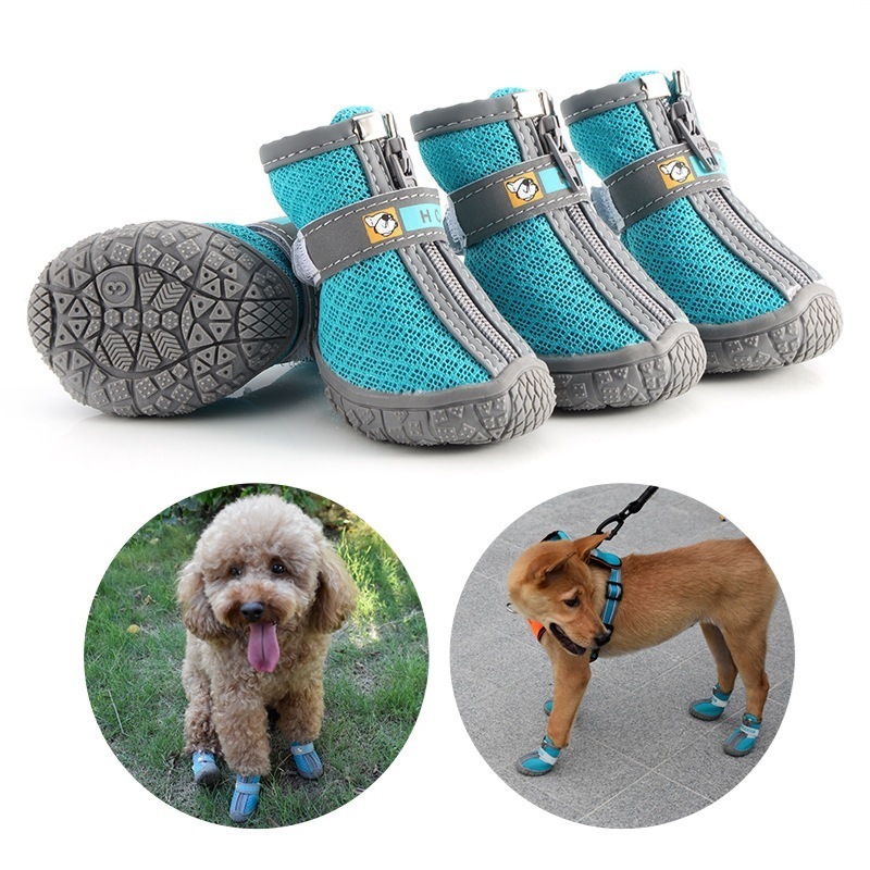 [Elosung] luxury dog shoes anti-slip suppliers bling pet dog shoes