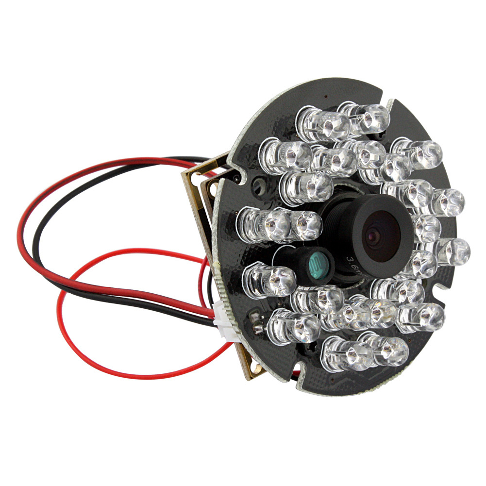 ELP 1080P CCTV Camera IMX322 IR Board Night Vision UVC Webcam H.264 30fps Low light HD USB Camera Module With 3.6mm lens