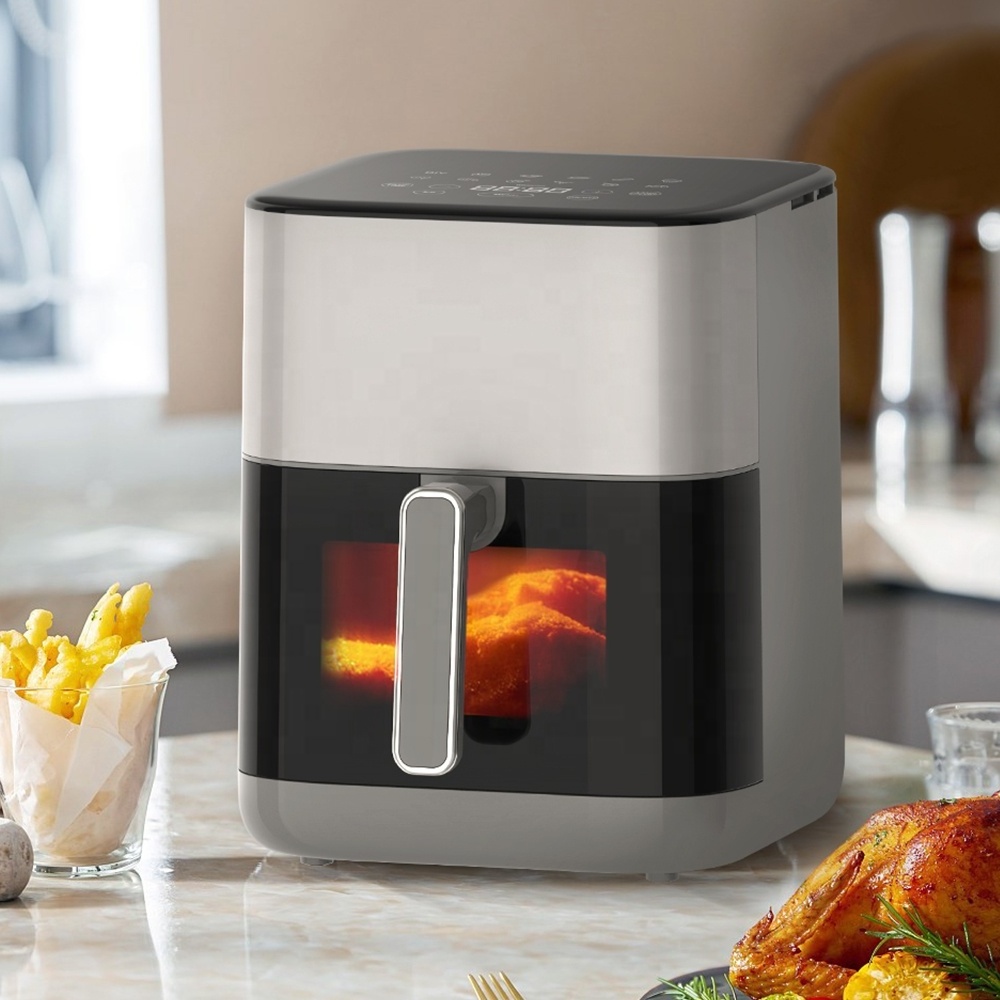 New Double heating Top and Below 6L Smart Oil Free Digital Cook Air Fryer