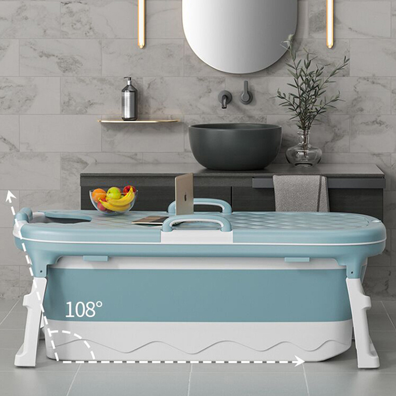 140cm extra large portable foldable bathtub for children and adults