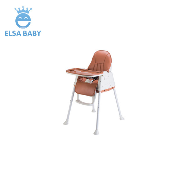 Hot Adjustable portable  Baby Infant Toddler Feeding Booster Seat Folding Blue High dinning Chair