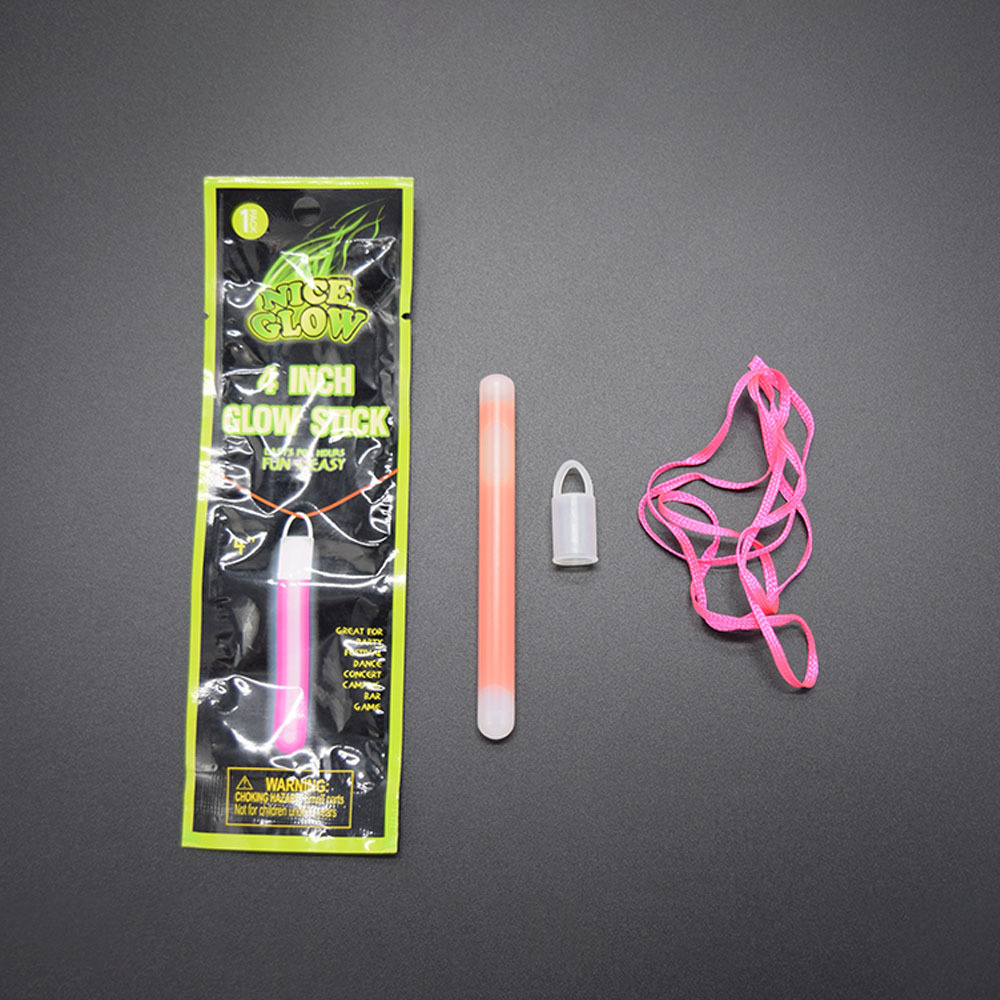 Hot Sale safety chemical emergency glow light stick for survival necklaces and bracelets sticks