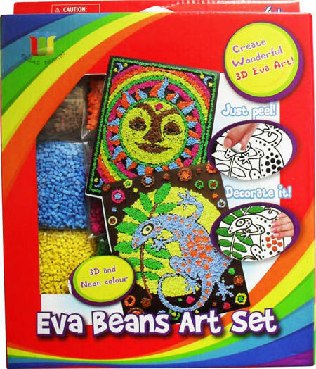 wholesale diy soft Eva Mosaic Sticker art kits for kids foam puzzle craft toys