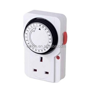 TE-22A 13A UK type 24hours Mechanical time switch Timer socket plug in timer socket