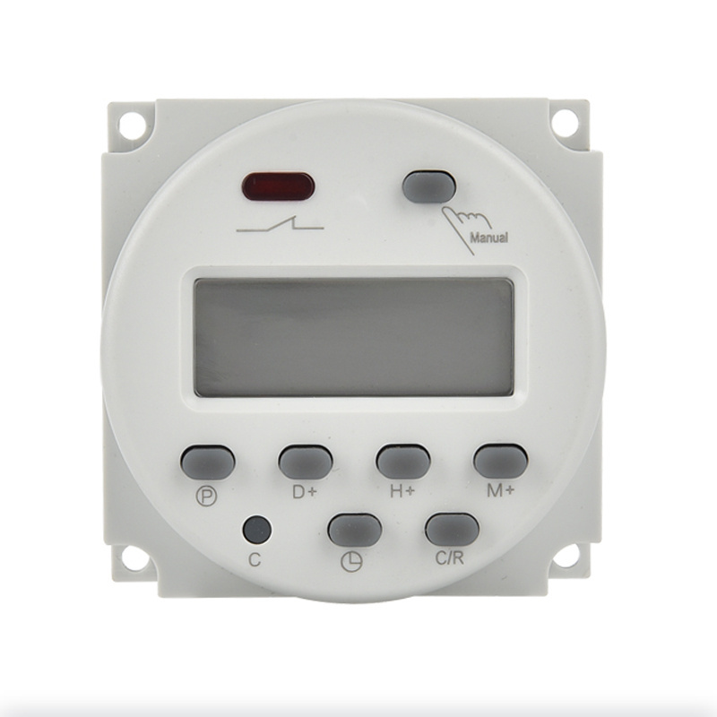 CN101A AC timer switch 220V 12V 24V digital time Control switch weekly programmable Electronic timer switches 8A to 16A Load