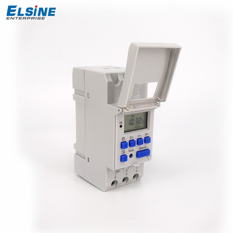 THC15A 220V industrial digital din rail weekly timer switch manual digital time switch