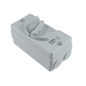 CB CE SAA UKF 240V 440V 63A IP66 AC waterproof enclosed isolator switch