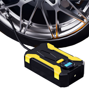 Digital Automatic Tire Inflators 12v Air Pump Car Tyre Inflator Powered Compressor Machine Portable Bike Kit