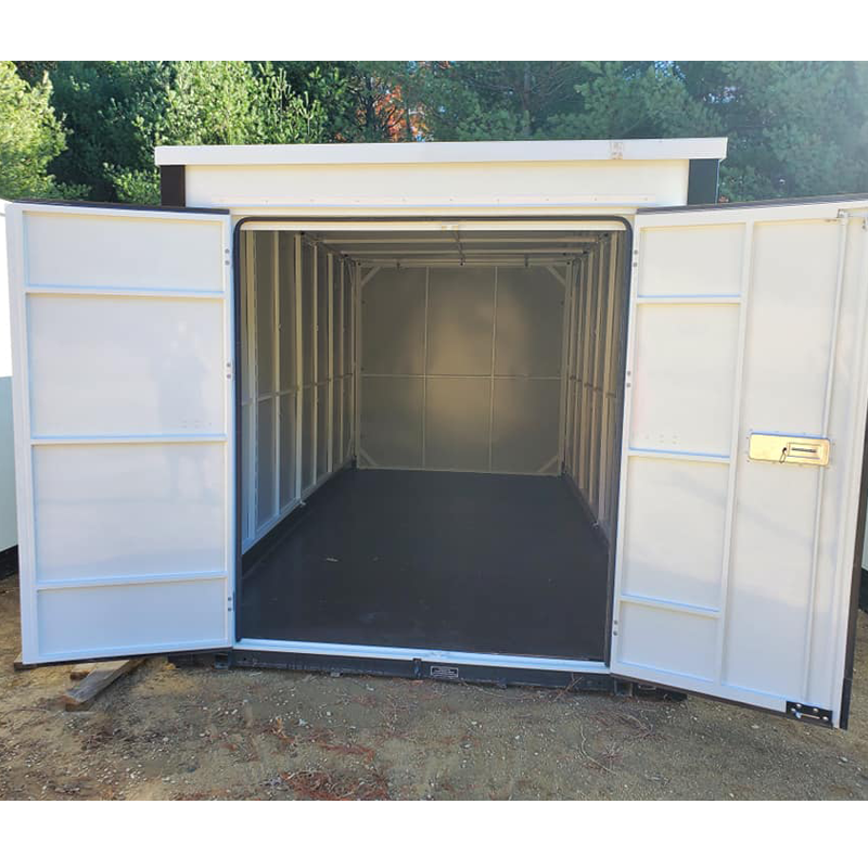 Small 16ft 19ft 20ft Customized Foldable Prefab Steel Mobile Portable Self Storage Container For Trailer Rental