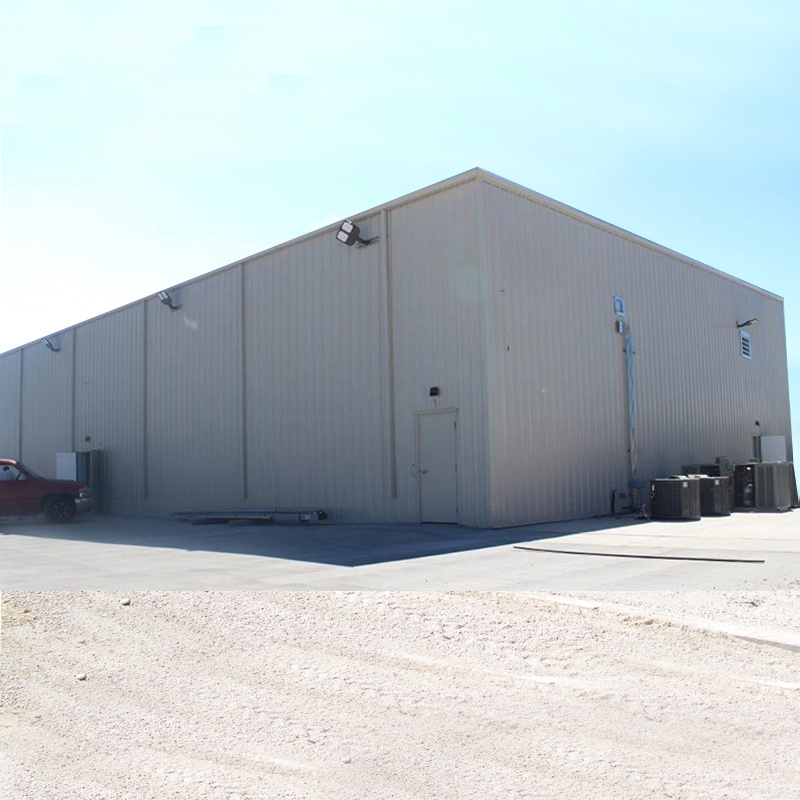 Modern Prefab Aircraft Hangar Office Pre Fabricated Steel Building Portable Steel Warehouse