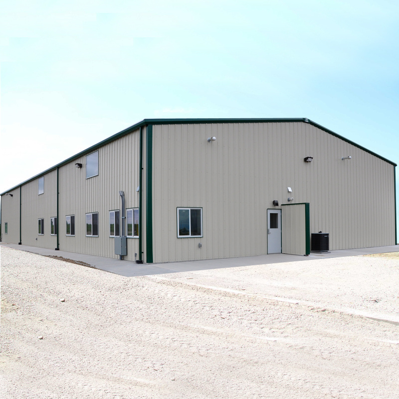 Modern Prefab Aircraft Hangar Office Pre Fabricated Steel Building Portable Steel Warehouse