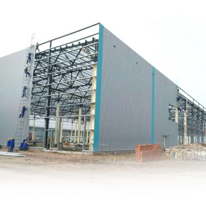 Customized Prefabricated Large Span Building Galvanized Light Steel Structure Chinese Storage Warehouse