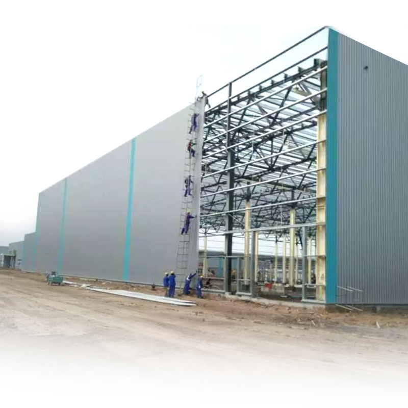 China Modern Prefab Steel Structure Building Prefabricated Coal/workshop/aircraft Hangar/warehouse