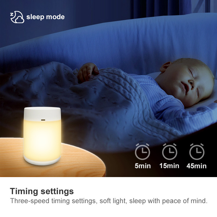 CCT Stepless dimming touch control remote control light home emergency lighting portable night light