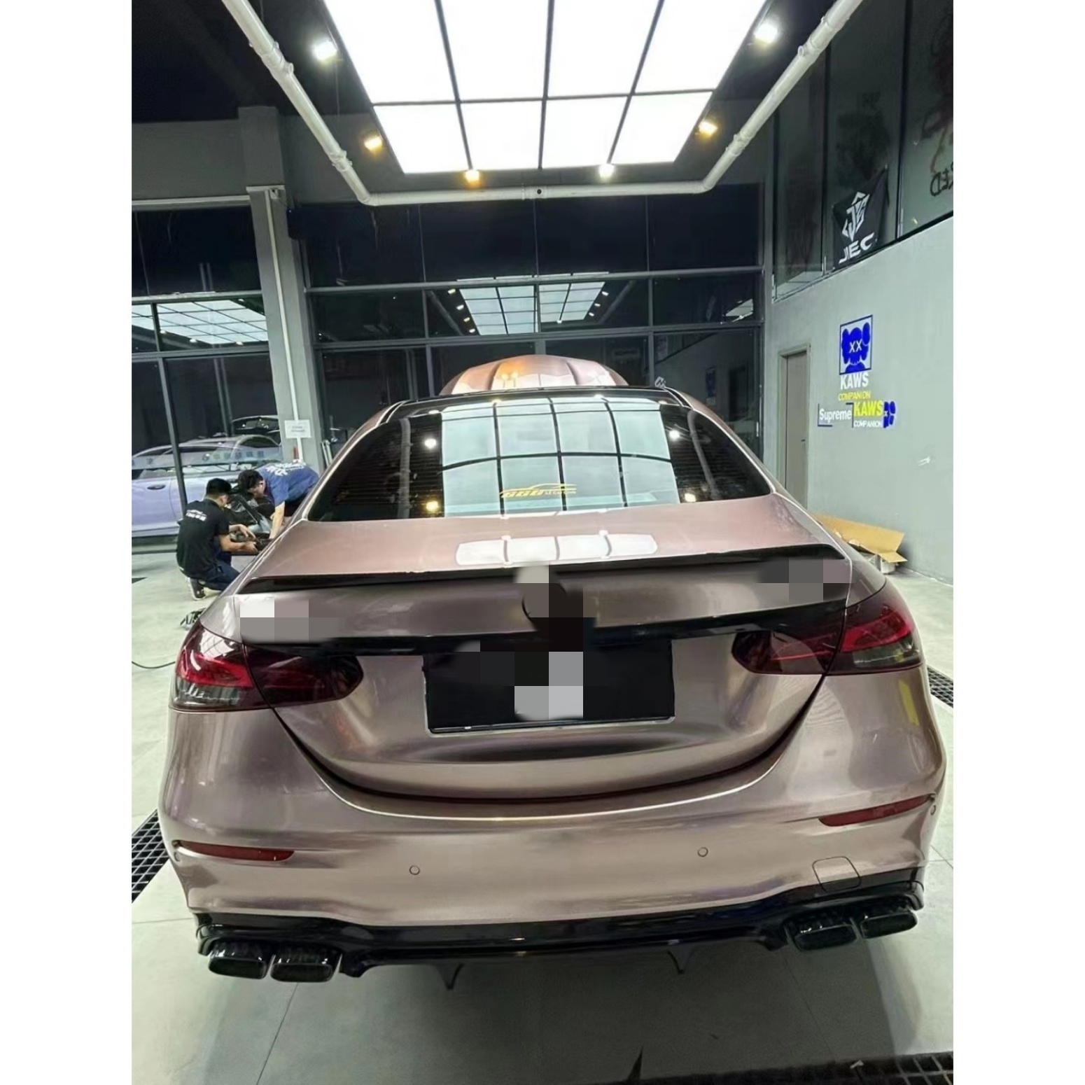 Durable and dirt resistant glossy matte scratch resistant transparent body paint protective film, rose gold premium car film