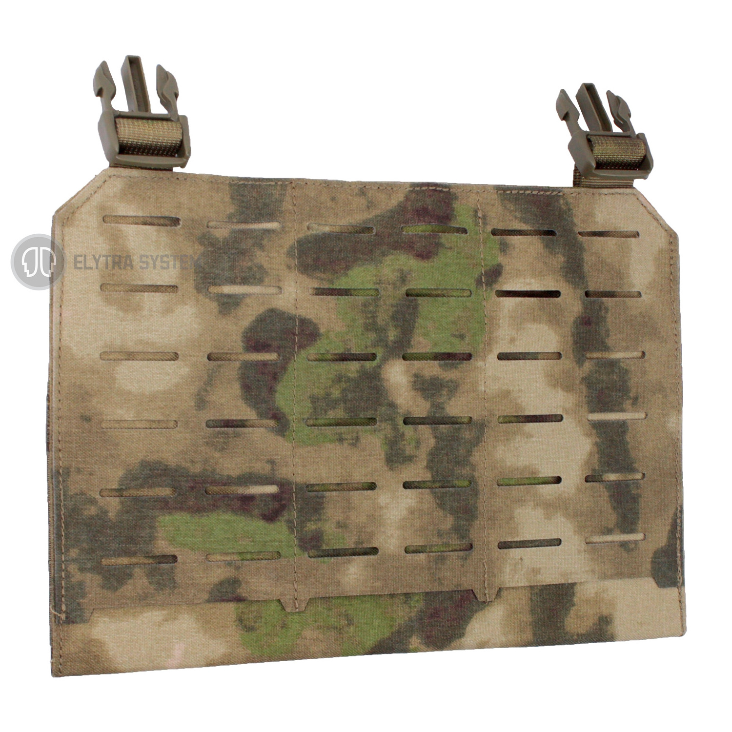 Coyote Brown Kangroo Pouch IPSC Front Platform Front Assault Panel Quick Release Laser Cut 1000D Nylon