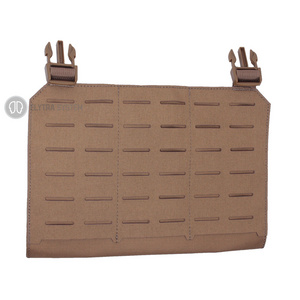 Coyote Brown Kangroo Pouch IPSC Front Platform Front Assault Panel Quick Release Laser Cut 1000D Nylon