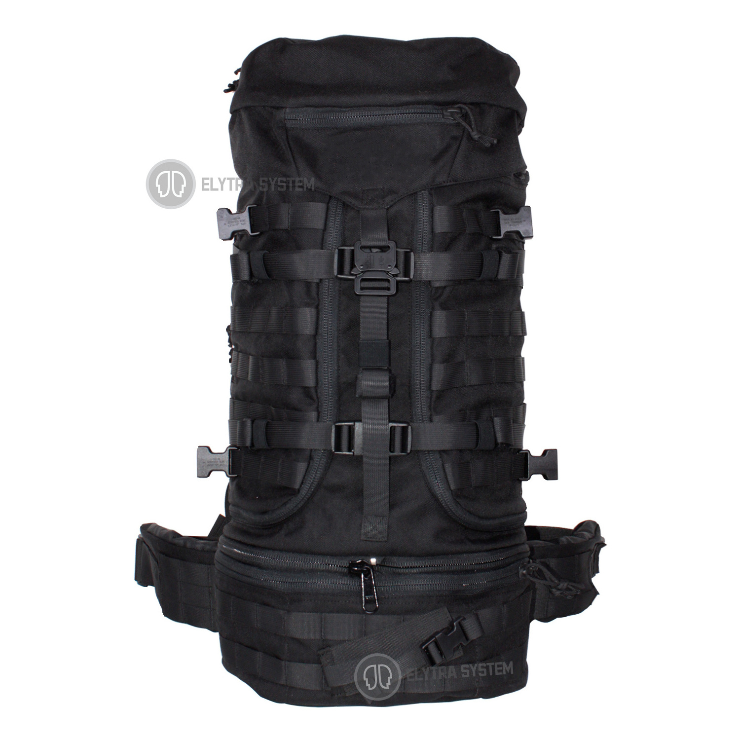 Outdoor Black Tactical Gears Hiking Tactical Rescue Backpack Special Operations High Capacity Backpack