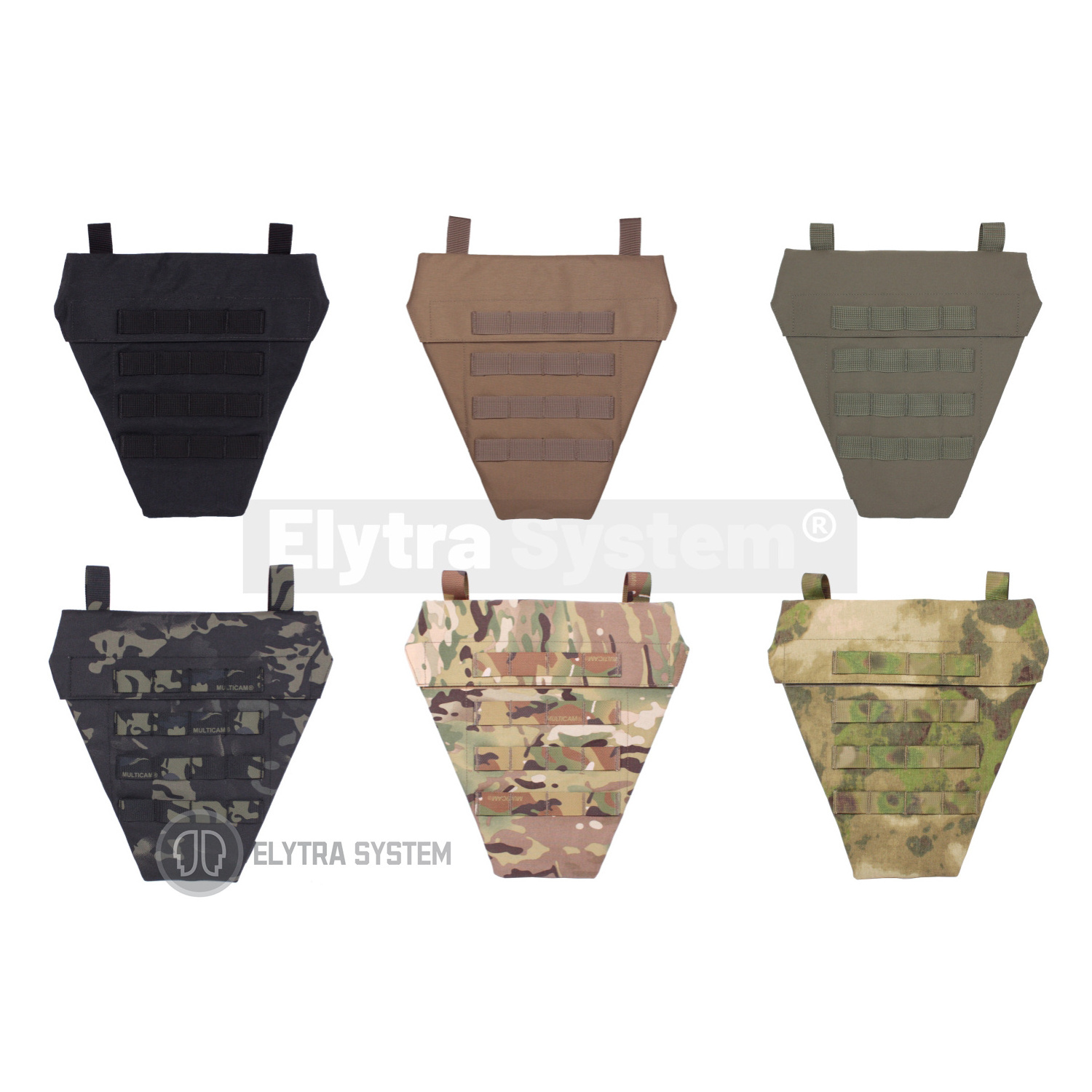 MCBK Dangler Bag Molle System Kangroo Pouch Bag Crotch Bag Chaleco Tactico