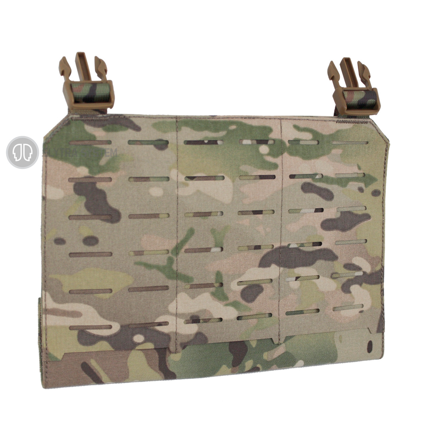 Coyote Brown Kangroo Pouch IPSC Front Platform Front Assault Panel Quick Release Laser Cut 1000D Nylon