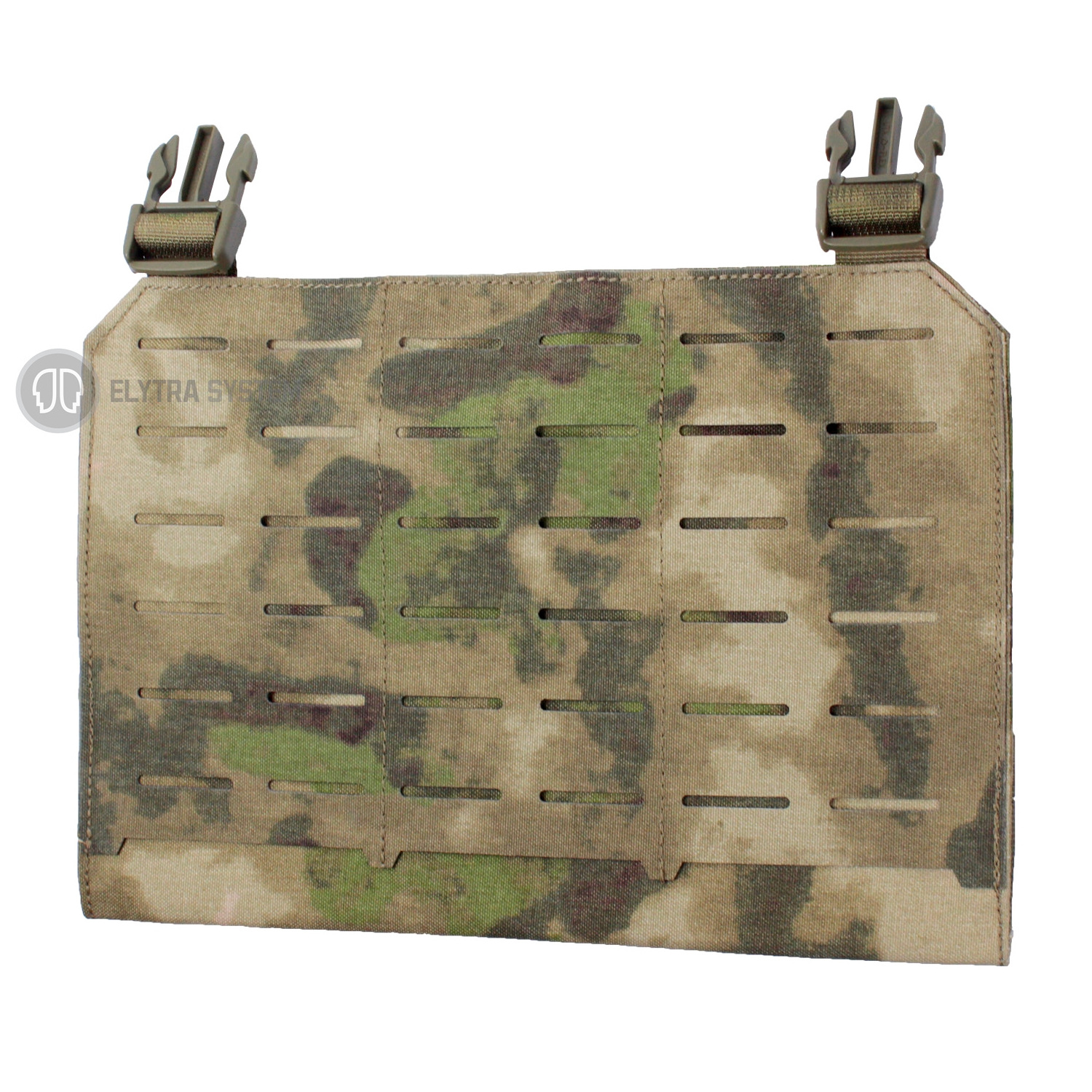 IPSC Front Platform Front Assault Panel Quick Release Laser Cut 1000D Nylon Coyote Brown Kangroo Pouch