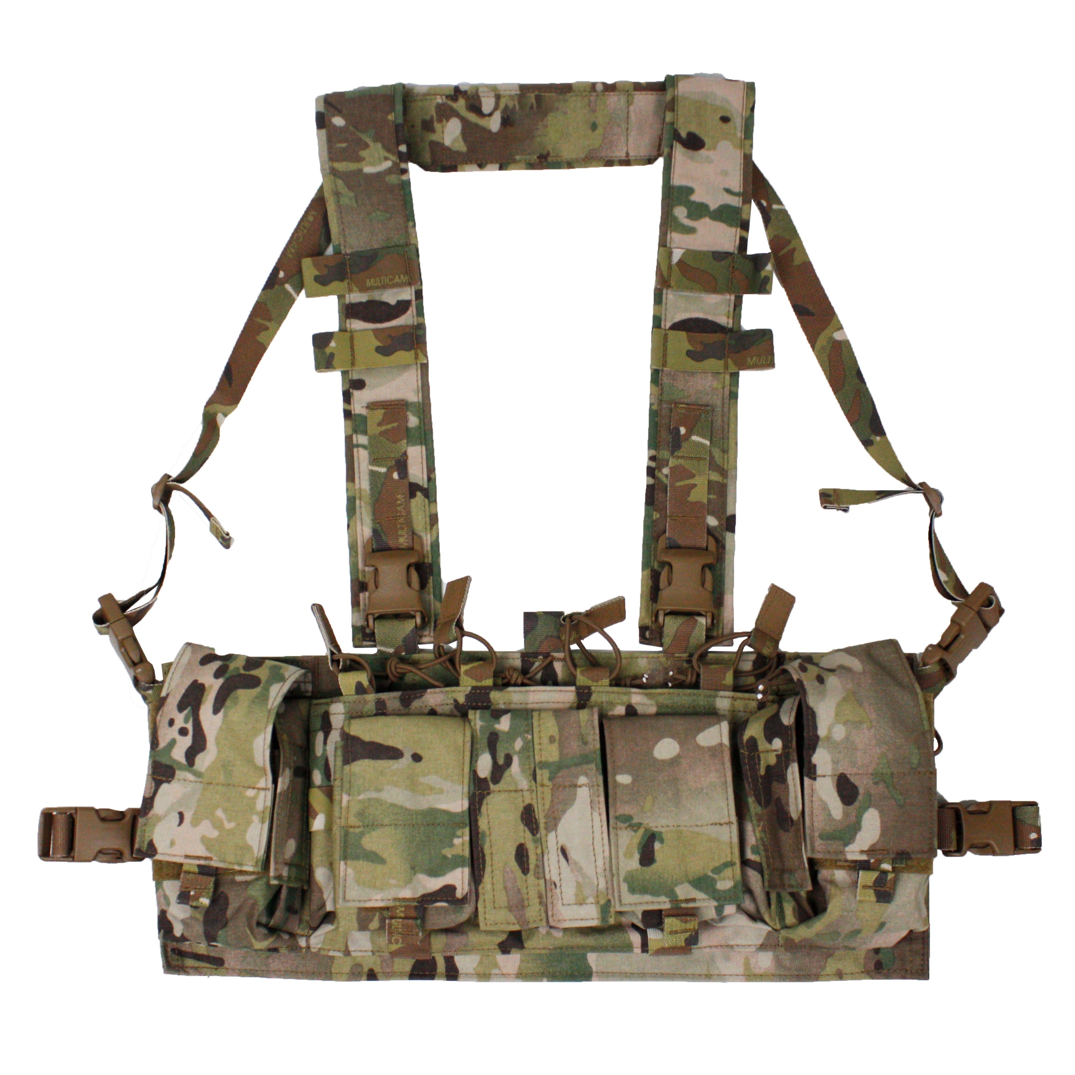 Tactical Gear General Purpose Pouch Chest Rig MFS Style MC Detachable