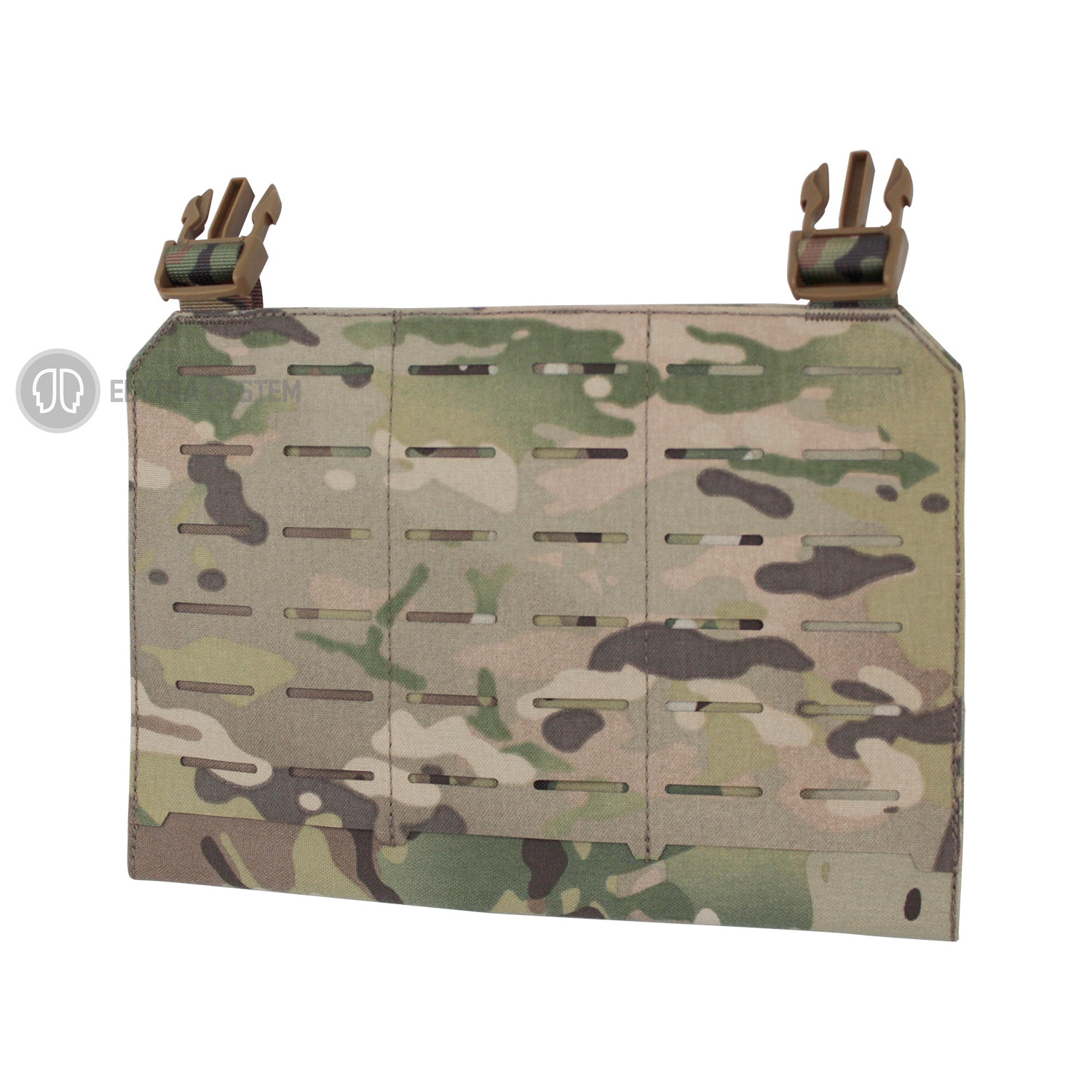 IPSC Front Platform Front Assault Panel Quick Release Laser Cut 1000D Nylon Coyote Brown Kangroo Pouch