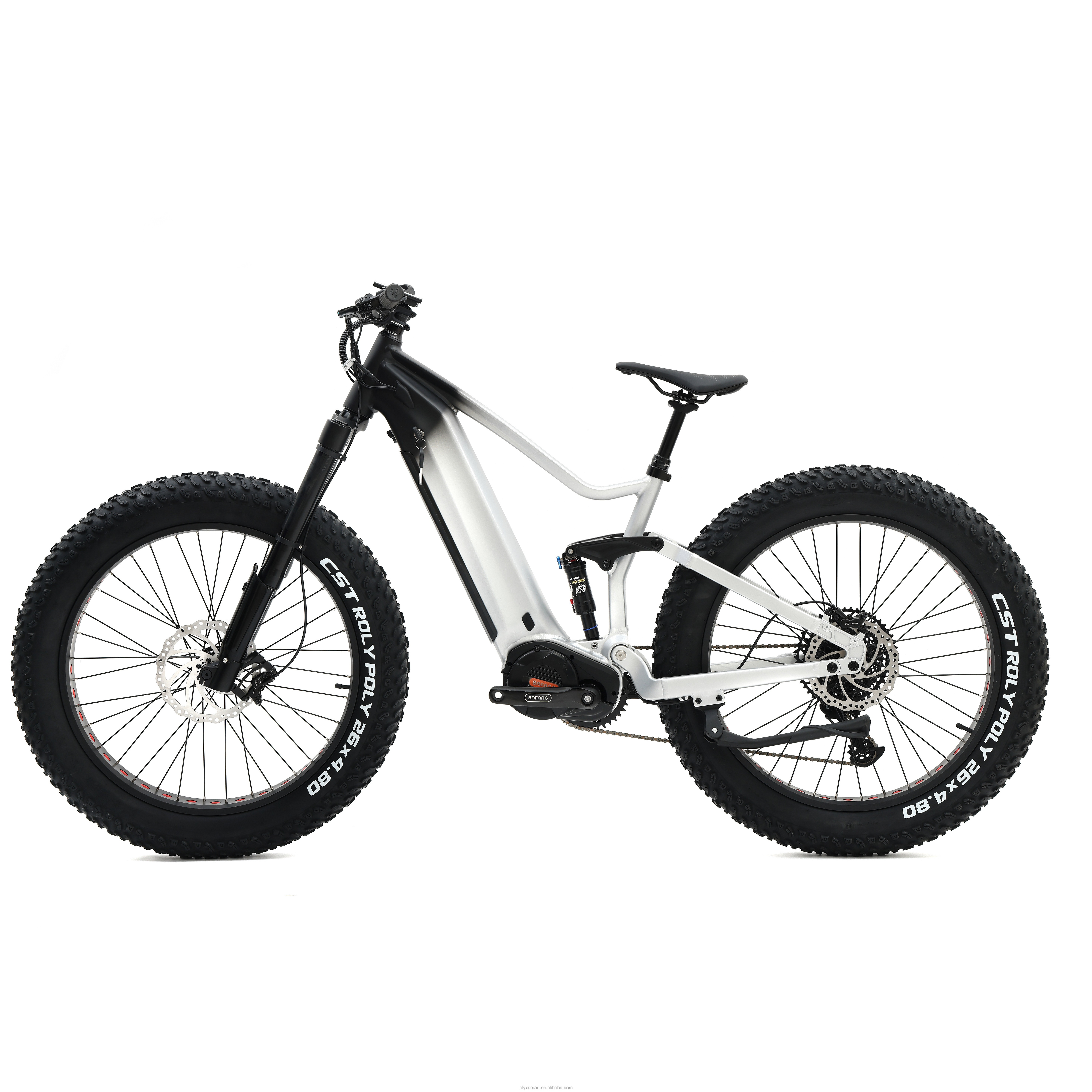 Custom Electric MTB 20Ah Battery Full Suspension 1000W Bafang M620 Ebike 26 Inch Fat Tire Electric Mountain Bike