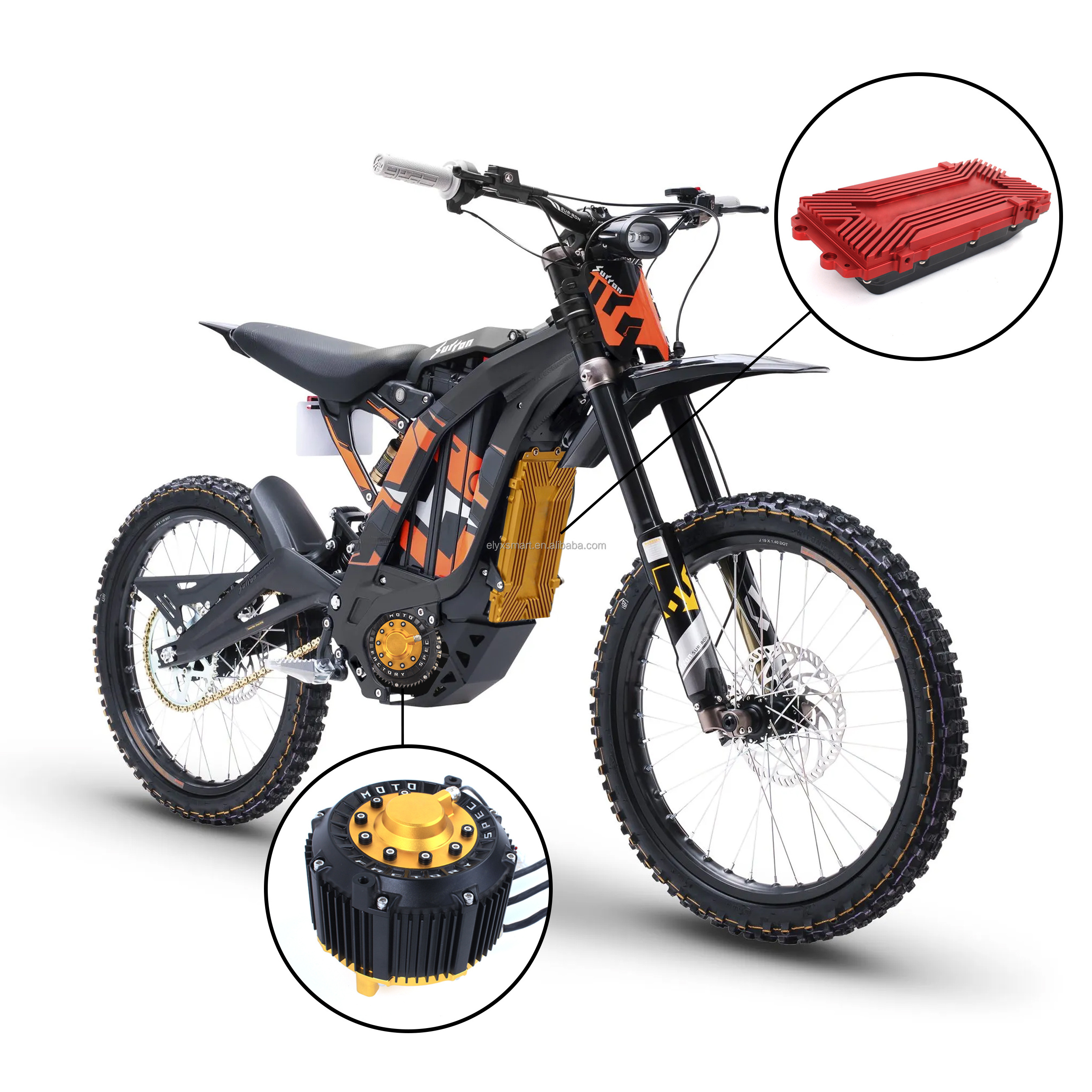 Velo modified Surron Moteur&controller lumiere abeille tout terrain light bee Talaria 10000w Dirt bike 2024 Moto Electrique