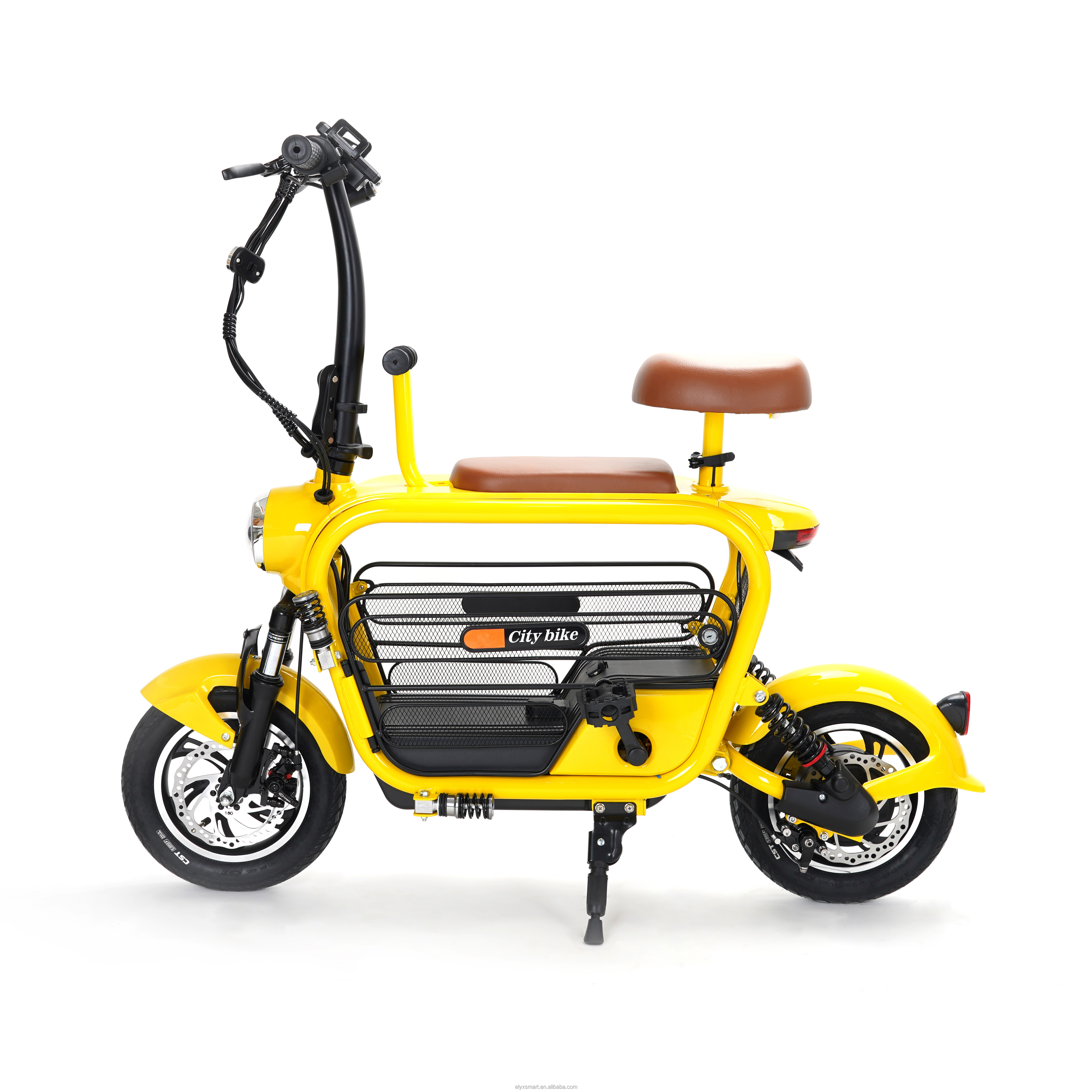 Ready To Ship Cheap Scooter Pet Bike Dog Bicycle Baseket Kids Bike 48V Electric Folding Bike 350W MINI Scooter