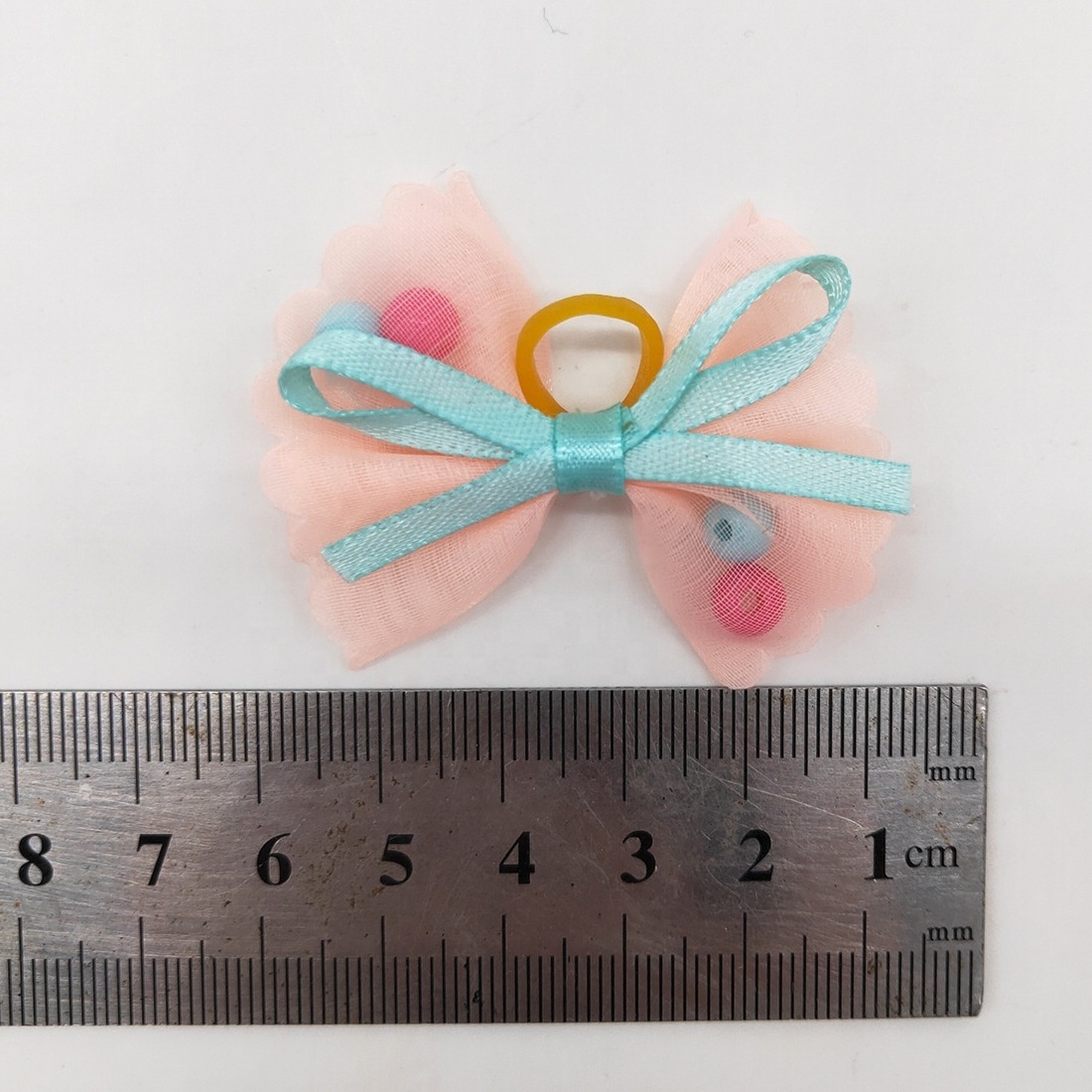 E-magic cheap Hot Sale Handmade Small Hair Accessories bow pet Puppy Dog Bowknot Hair Bows with clip